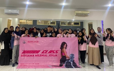 Srikandi Ganjar Ajak Milenial Hidup Sehat Lewat Senam Zumba