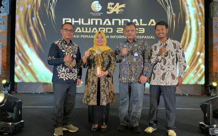 Pemkab Sleman Meraih Penghargaan Bhumandala 2023