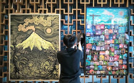 Seniman Oetje Lamno Pamerkan “Rumah Kedua” di ARTOTEL Suites Bianti