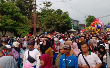34 Ribu Peserta Ikuti Jalan Sehat Milad Muhammadiyah