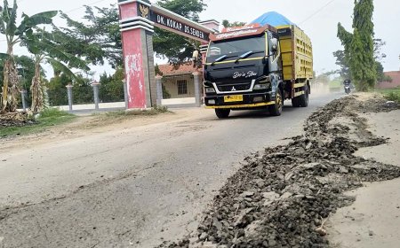 Selain Jalan Rusak, Debu Proyek Tol Sebabkan Warga Senden Batuk dan Iritasi Kulit