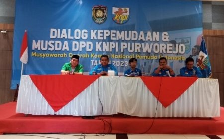 Terpilih Lagi, Muhammad Musyafa' Ketua KNPI Purworejo 2023 - 2026