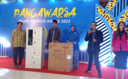 Pancawarsa Pajak Wijirejo Award 2023 Bertabur Hadiah