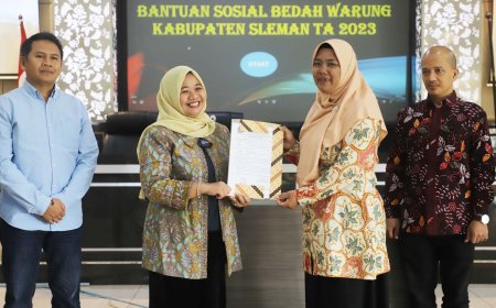Pemkab Launching Bansos Bedah Warung Kelontong, Penerimanya 68 Orang