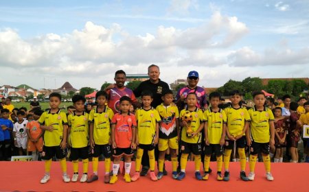 Turnamen Sepak Bola Usia Dini KBPP Polri Cup 2023 Ditutup