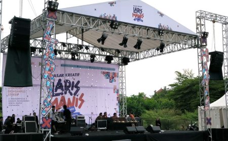 Pasar Kreatif Laris Manis Jadi Wadah Apresiasi Seni