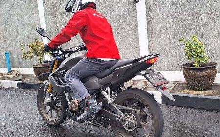 Kenali Penyebab Ban Motor Selip, Salah Satunya Terkait Erat Dengan Musim Hujan
