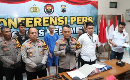 Polres Kebumen Menindak Tegas Pelaku Tawuran