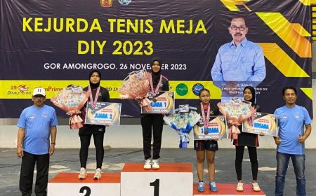 PTMSI DIY Gelar Kejurda di GOR Among Raga Yogyakarta