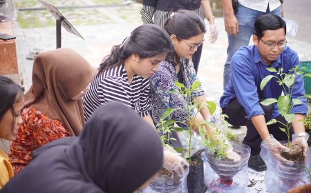 Mendukung Pemulihan SDA, SWID Dorong Gerakan Menanam di Kawasan Mataram City