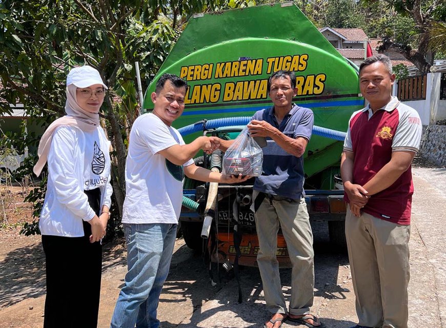 PT Saraswanti Indoland Development Kirim Air Bersih ke Empat Desa di Gunungkidul