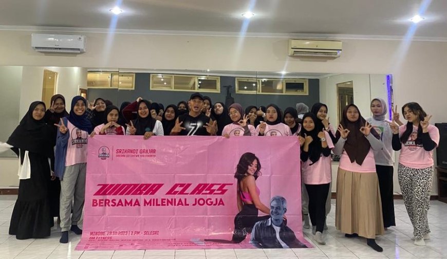 Srikandi Ganjar Ajak Milenial Hidup Sehat Lewat Senam Zumba