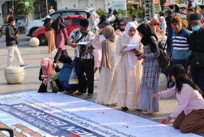 FPMI DIY Gelar Aksi Damai 100 Mawar Putih untuk Demokrasi