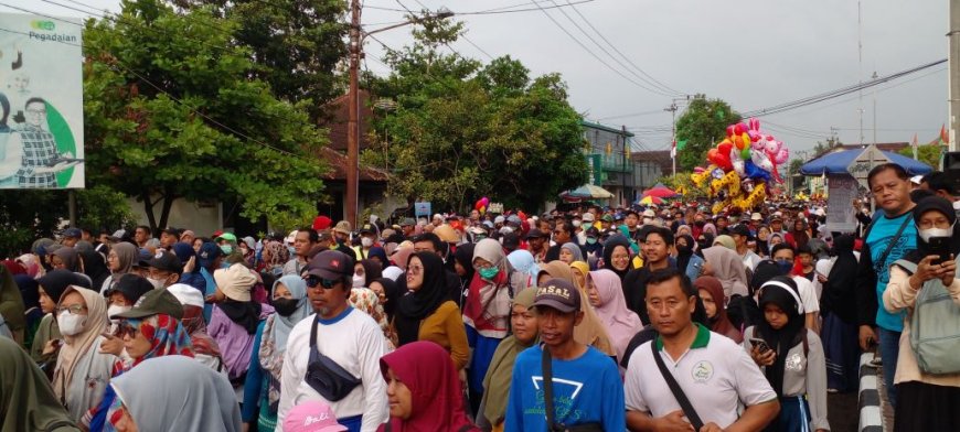 34 Ribu Peserta Ikuti Jalan Sehat Milad Muhammadiyah