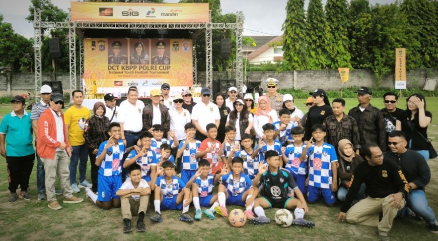 Digelar Turnamen Sepak Bola KBPP Polri, Cetak Generasi Muda Berprestasi