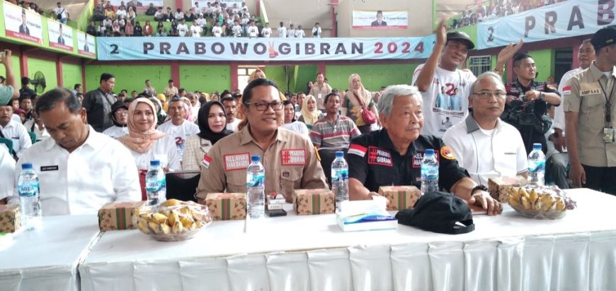 Bibit Waluyo Menyemangati Relawan Prabowo-Gibran, Menang Satu Putaran