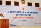 Rakerkab KONI Kulonprogo sebagai Ajang Membangun Sinergi Program Tahun 2024