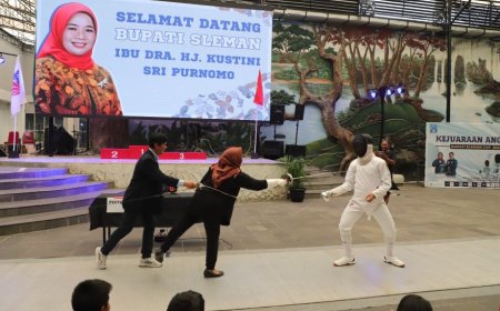 Bupati Sleman Ingin Olahraga Anggar Dikenal Masyarakat
