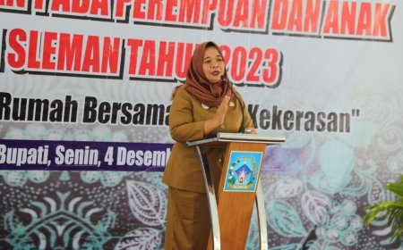 Bupati Sleman Ajak Perempuan Korban Kekerasan Berani Lapor