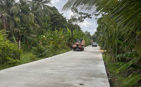 Jalan Penghubung Destinasi Wisata di Pesisir Selatan Kebumen Diperbaiki