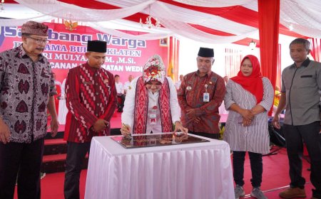 Sri Mulyani Meresmikan Taman Canan Edupark di Klaten