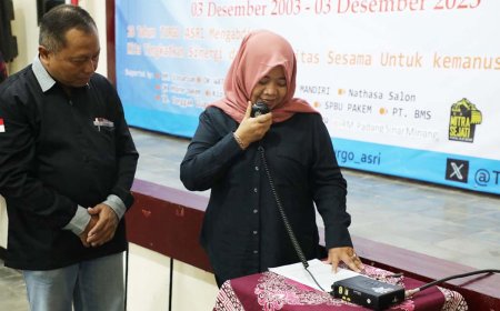 Hadiri HUT ke-20 Turgo Asri, Kustini Resmikan Alat RPU Baru