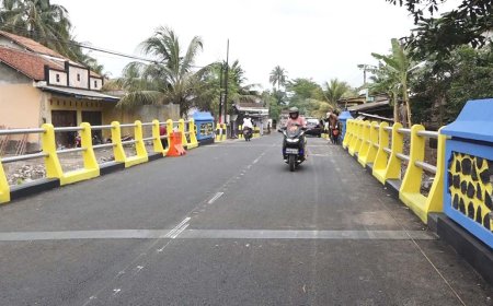 Jembatan Tebo Selesai Dibangun Pengguna Jalan Kabupaten Tidak Lewat Jembatan Darurat