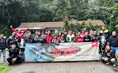 Astra Motor Seru-seruan Bareng Komunitas Honda CB150X Ramaikan Jelajah Misteri Dua Alam