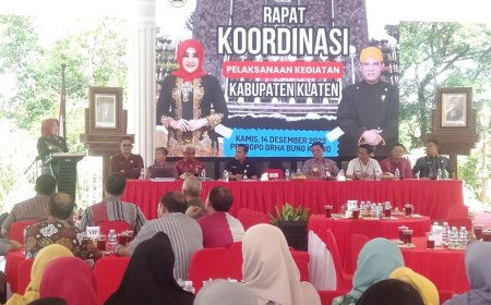Penyerapan Anggaran Tahun 2023 Pemkab Klaten Sesuai Target, Bupati: Luar Biasa
