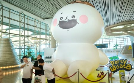Pesta Wisata Bandara YIA, Karakter Ikonik Lokal Hai Dudu Diperkenalkan