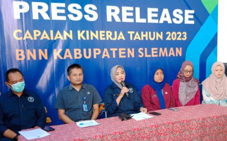 BNNK Sleman Rahab 119 Orang Penyalahguna Narkoba Selama 2023