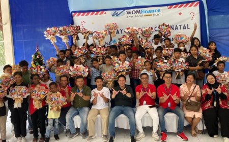 WOM Finance Berbagi Kasih ke Panti Asuhan
