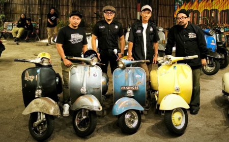 12 Ribu Scooteris Tiga Hari di Yogyakarta Mengikuti ISF 2023