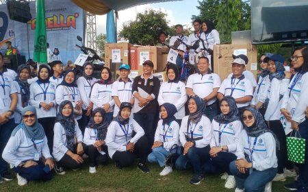 HUT ke-49, PDAM Purworejo Menggelar Jalan Sehat Dengan Ribuan Peserta