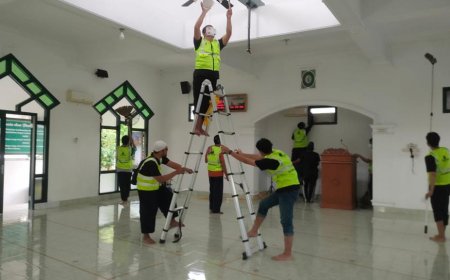 Takmir Masjid BM Gelar Baksos dan Cek Kesehatan