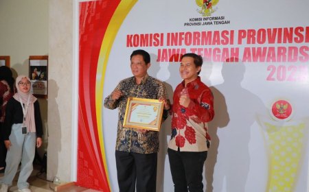 Pemkab Klaten Meraih Penghargaan Keterbukaan Informasi Publik 2023