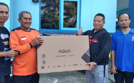 PDAM Purworejo Memberi Hadiah TV untuk Pelanggan yang Tertib Bayar Tagihan
