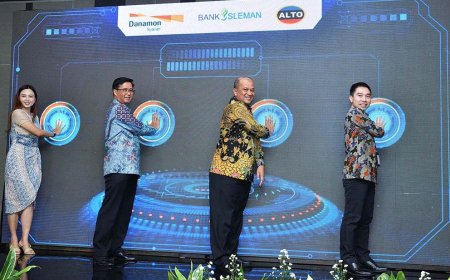 Menggandeng Bank Danamon, Bank Sleman Meluncurkan Layanan ATM