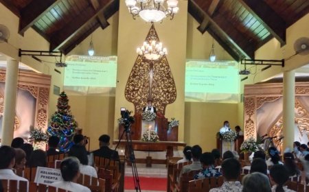 Perayaan Natal di Kulonprogo Berlangsung Lancar
