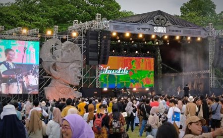Jikustik Tampil Memeriahkan Festival Swara Prambanan