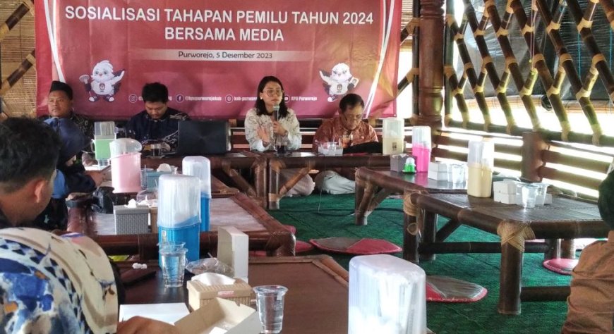 KPU Purworejo Gelar Sosialisasi Tahapan Pemilu 2024