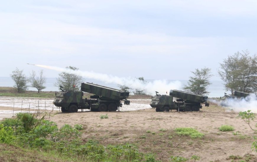 384 Roket Ditembakkan, Latihan Artillery Strike di Pantai Selatan Kebumen