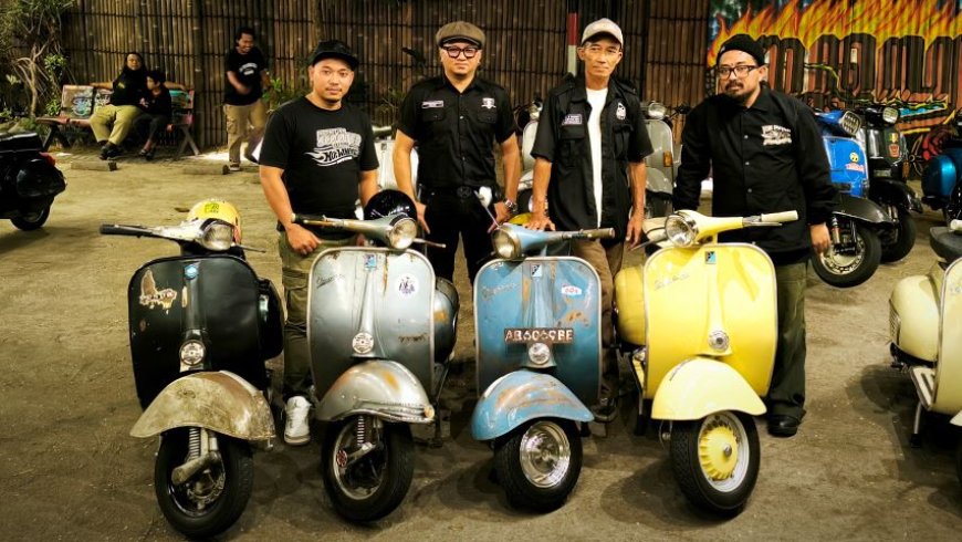 12 Ribu Scooteris Tiga Hari di Yogyakarta Mengikuti ISF 2023