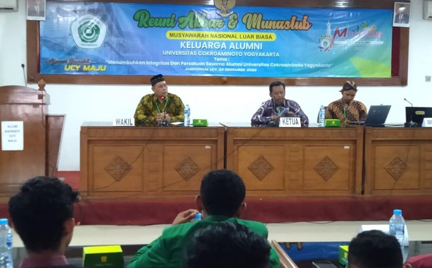Joko Wahono Terpilih sebagai Ketua IKA UCY
