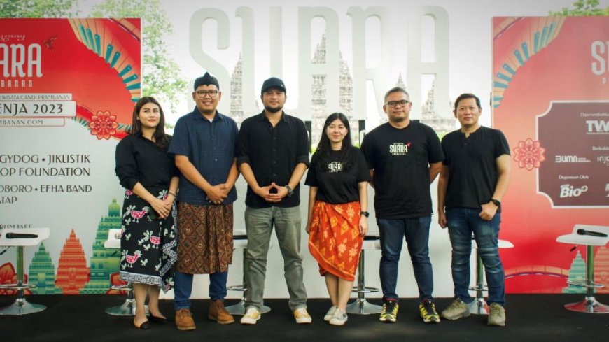 Swara Prambanan Menutup 2023 dengan Kolaborasi Seni dan Budaya
