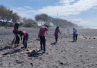 Dari Aksi Bersih Sampah di Pantai Pandansari Bantul, Satu Truk Terkumpul