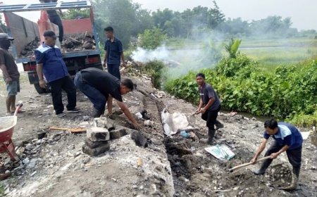 Tanah Kas Desa Jadi Lokasi Buang Limbah, Pemdes Nglinggi Klaten Protes
