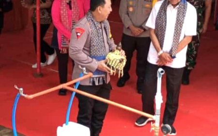 Polri Ikut Menuntaskan Masalah Air Bersih di Gunungkidul