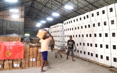 Pelipatan Surat Suara Pilpres di Kebumen Selesai