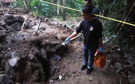 Seorang Pekerja Bangunan Meninggal Akibat Tertimpa Fondasi Longsor